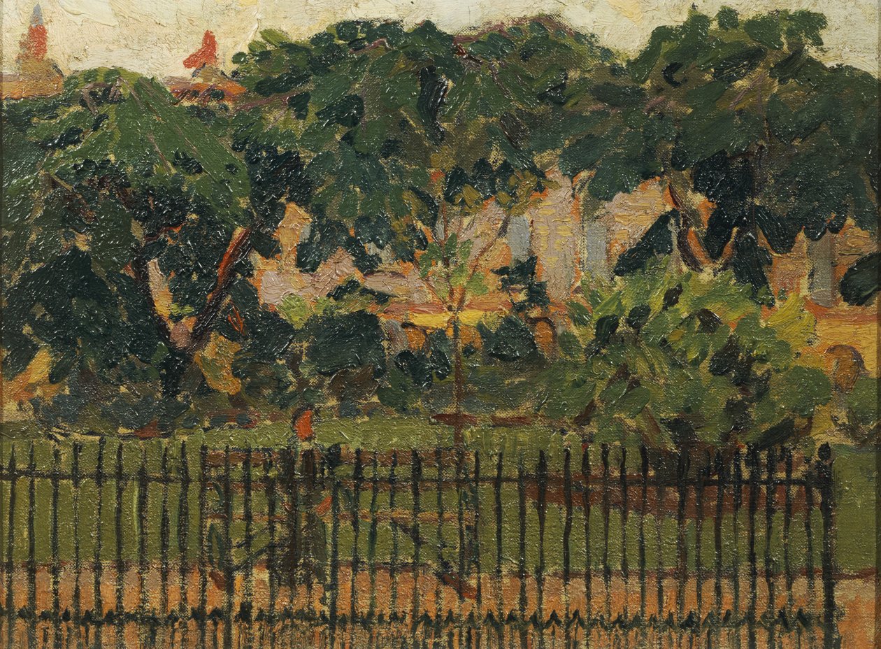 A Park Railings, Mornington Crescent alkotó: Spencer Frederick Gore
