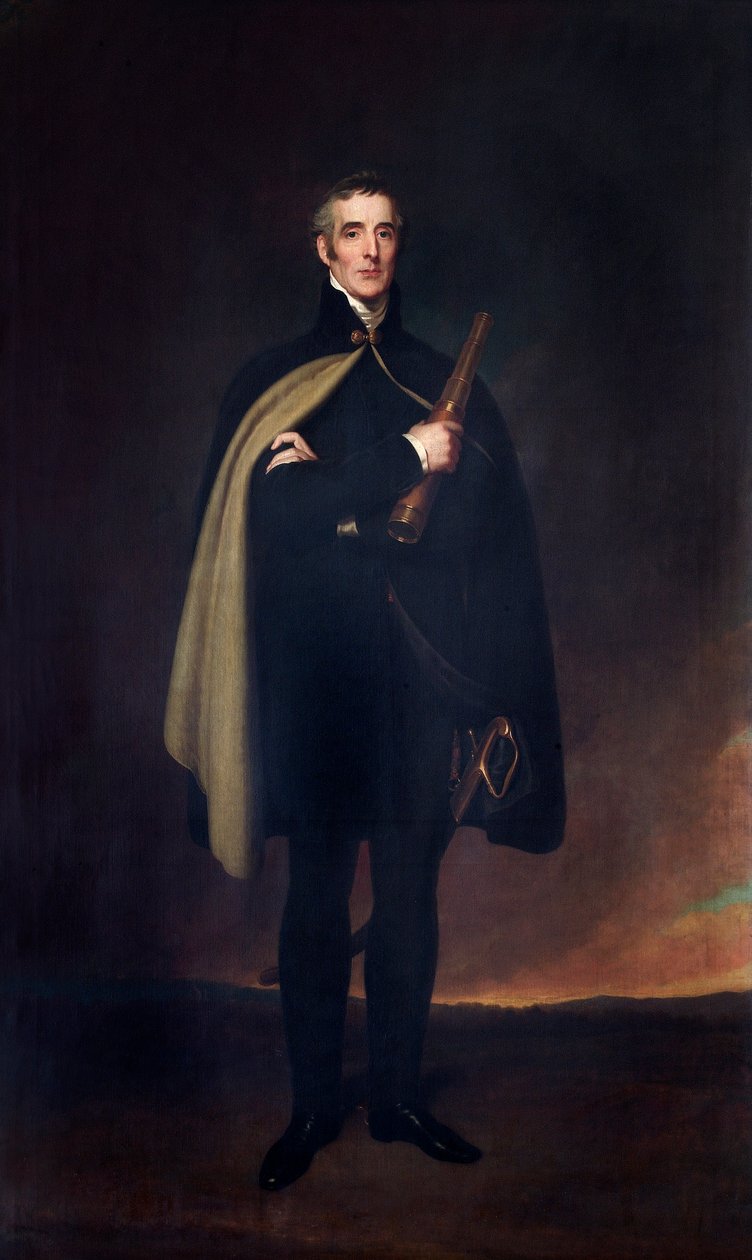 Wellington hercegének portréja, 1860 alkotó: Spiridione Gambardella