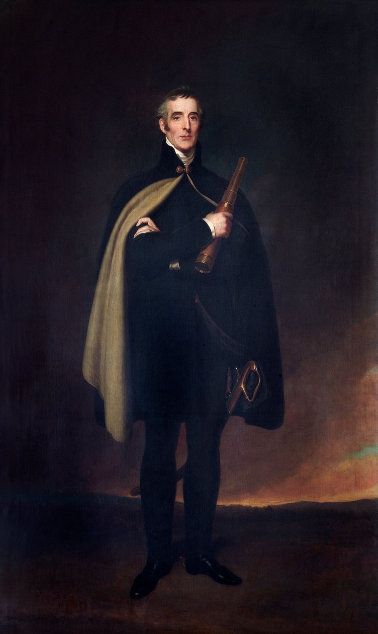 Wellington hercegének portréja, 1860 alkotó: Spiridione Gambardella