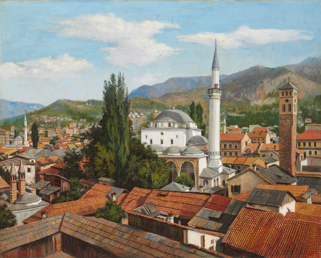 Gazi Husrev bég mecset, Szarajevó alkotó: Spiro Bocaric