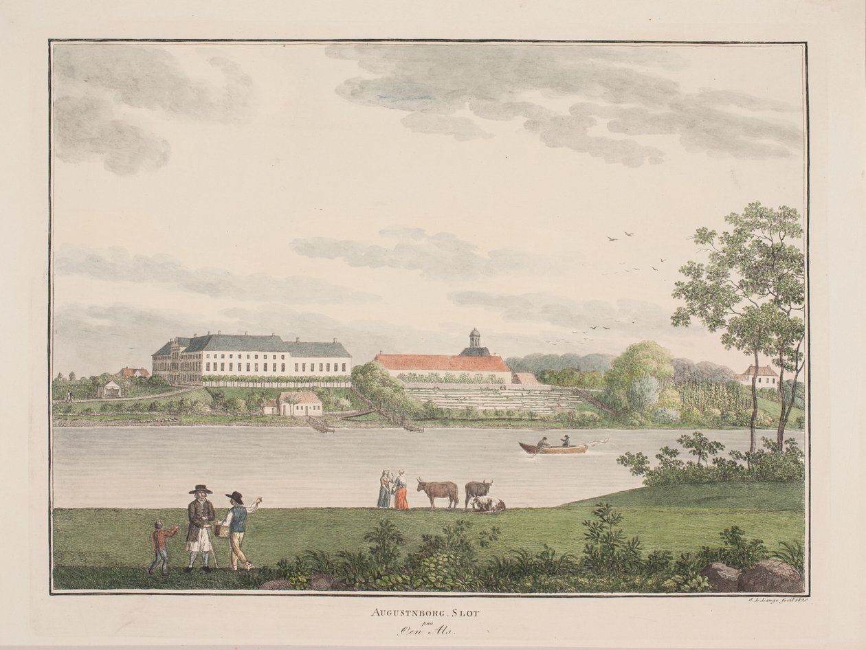 Augustenborg kastély Als szigetén alkotó: Søren L. Lange