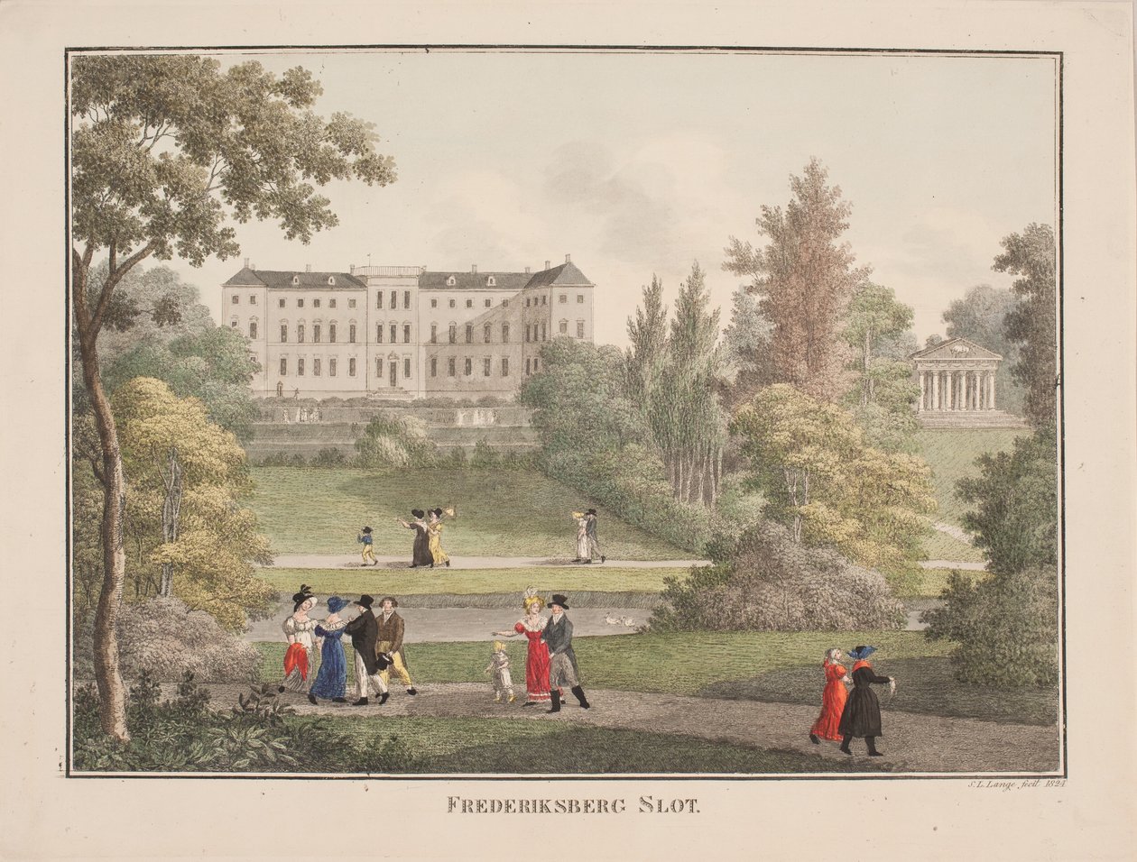 Frederiksberg kastély alkotó: Søren L. Lange