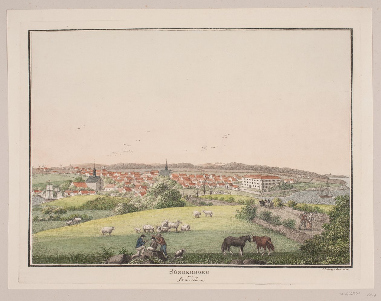 Sønderborg Als szigetén alkotó: Søren L. Lange