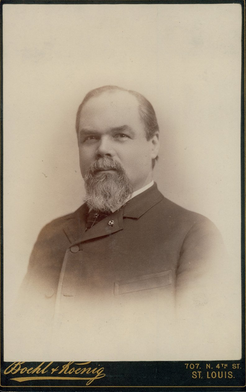 Hugo M. Starkloff mellszobra alkotó: St. Louis Boehl and Koenig