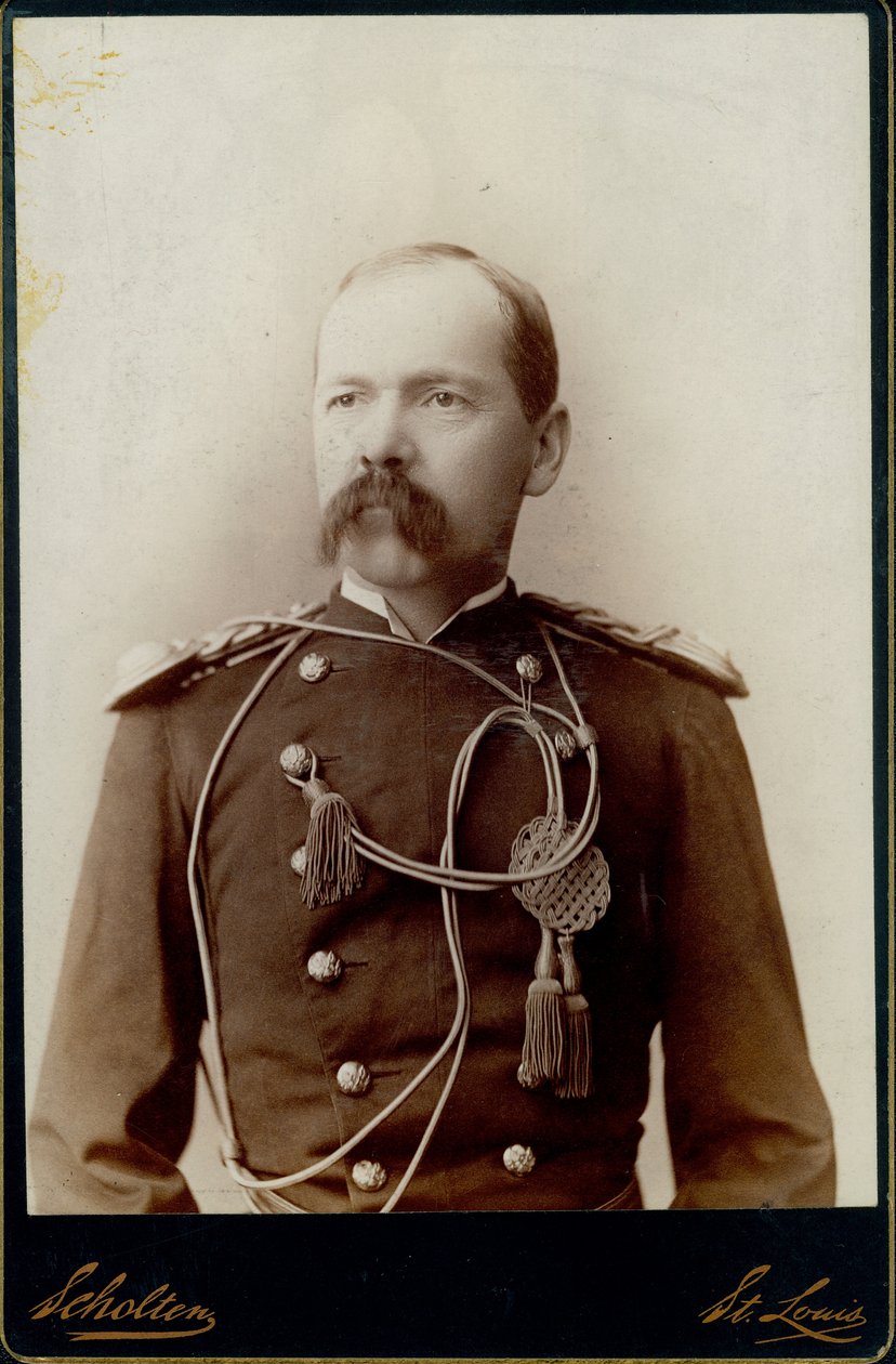 Louis H. Rucker, kapitány, amerikai hadsereg. alkotó: St. Louis Scholten