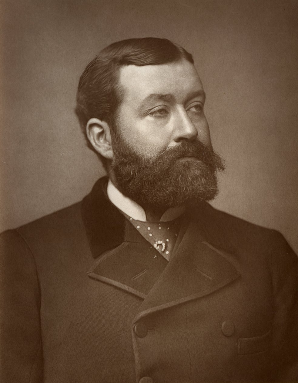 George Robert Sims brit újságíró, költő, drámaíró és regényíró, 1884 alkotó: St James
