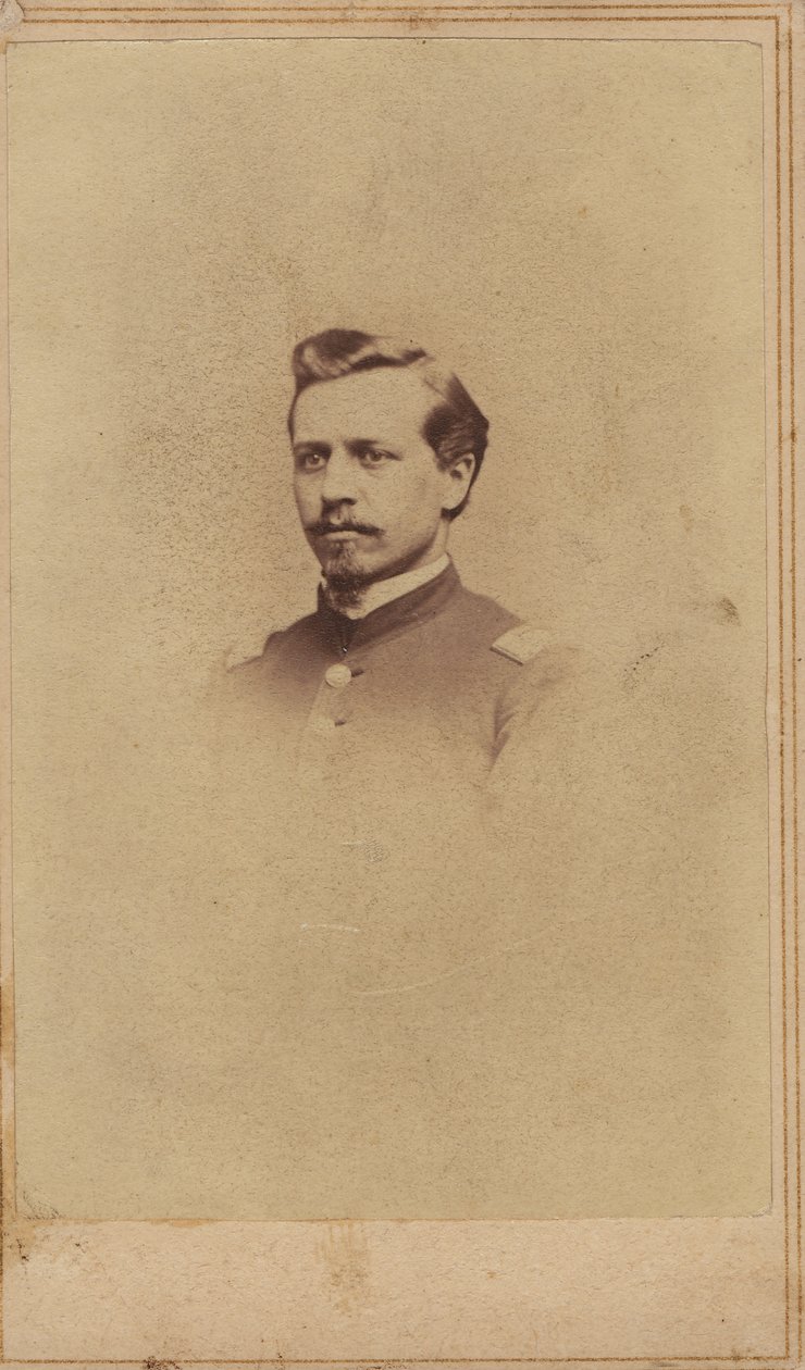Otto C. Lademann, kapitány, F társaság, 3. ezred gyalogos Missouri önkéntesei (Unió) alkotó: St. Louis Hoelke and Benecke