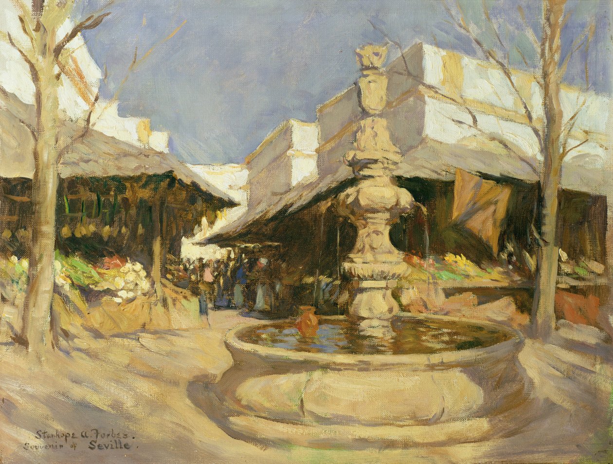 Sevilla szuvenírje alkotó: Stanhope Alexander Forbes