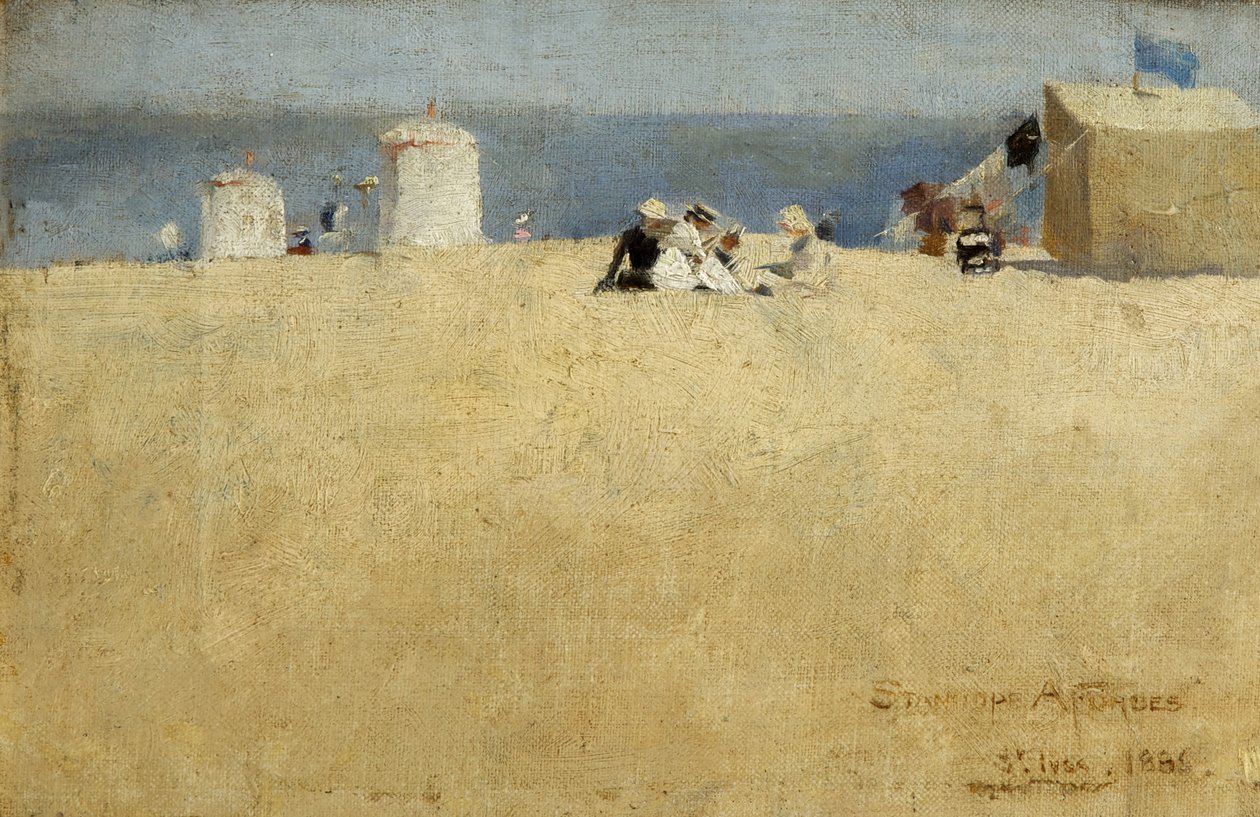 Beach Scene, St. Ives alkotó: Stanhope Alexander Forbes