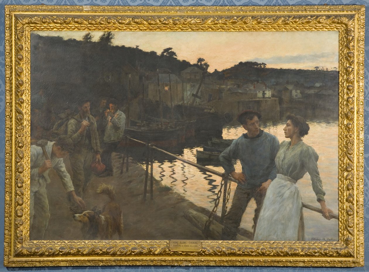 Haza-együtt, este alkotó: Stanhope Alexander Forbes