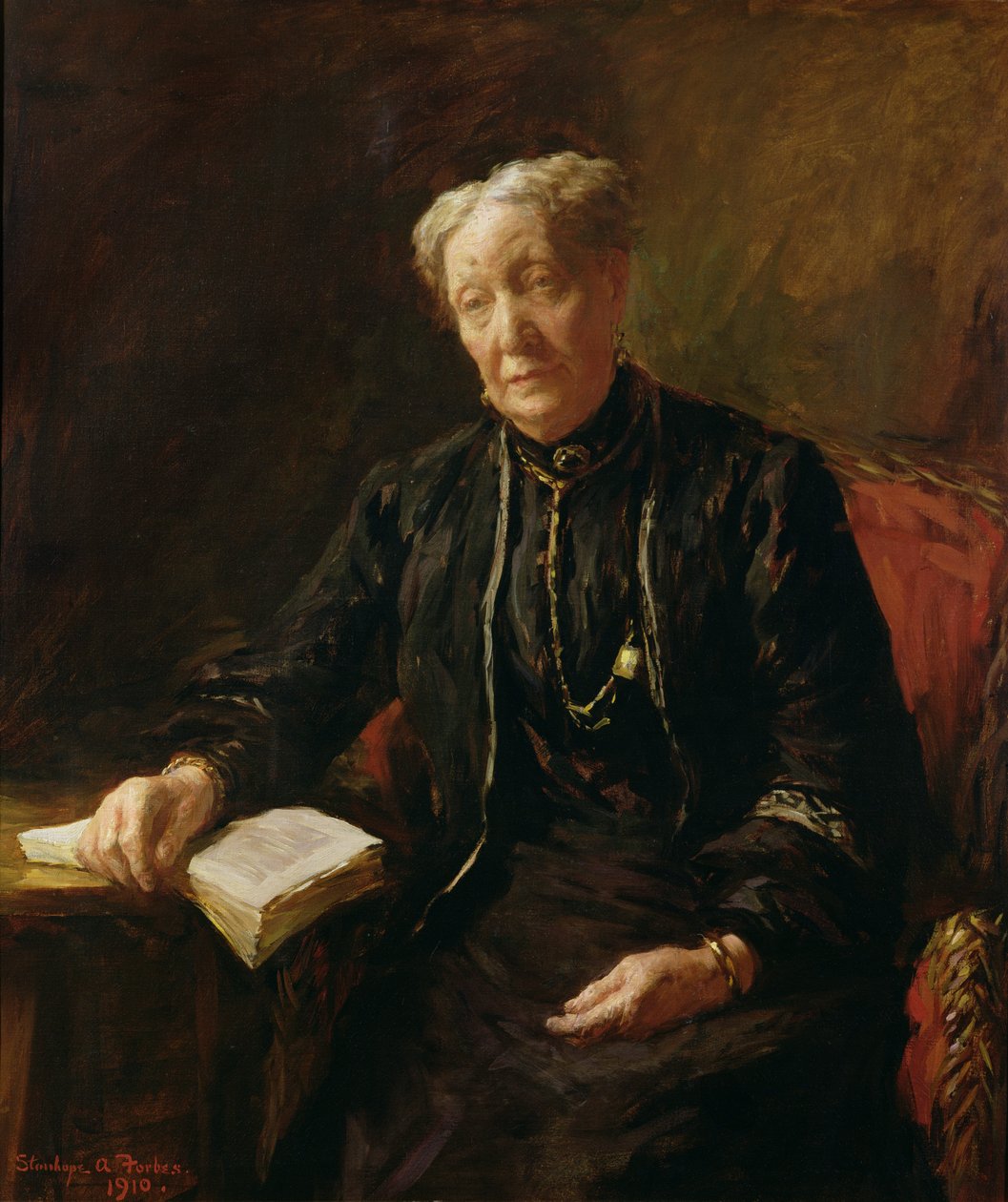 Mrs Forbes, a művész édesanyja alkotó: Stanhope Alexander Forbes