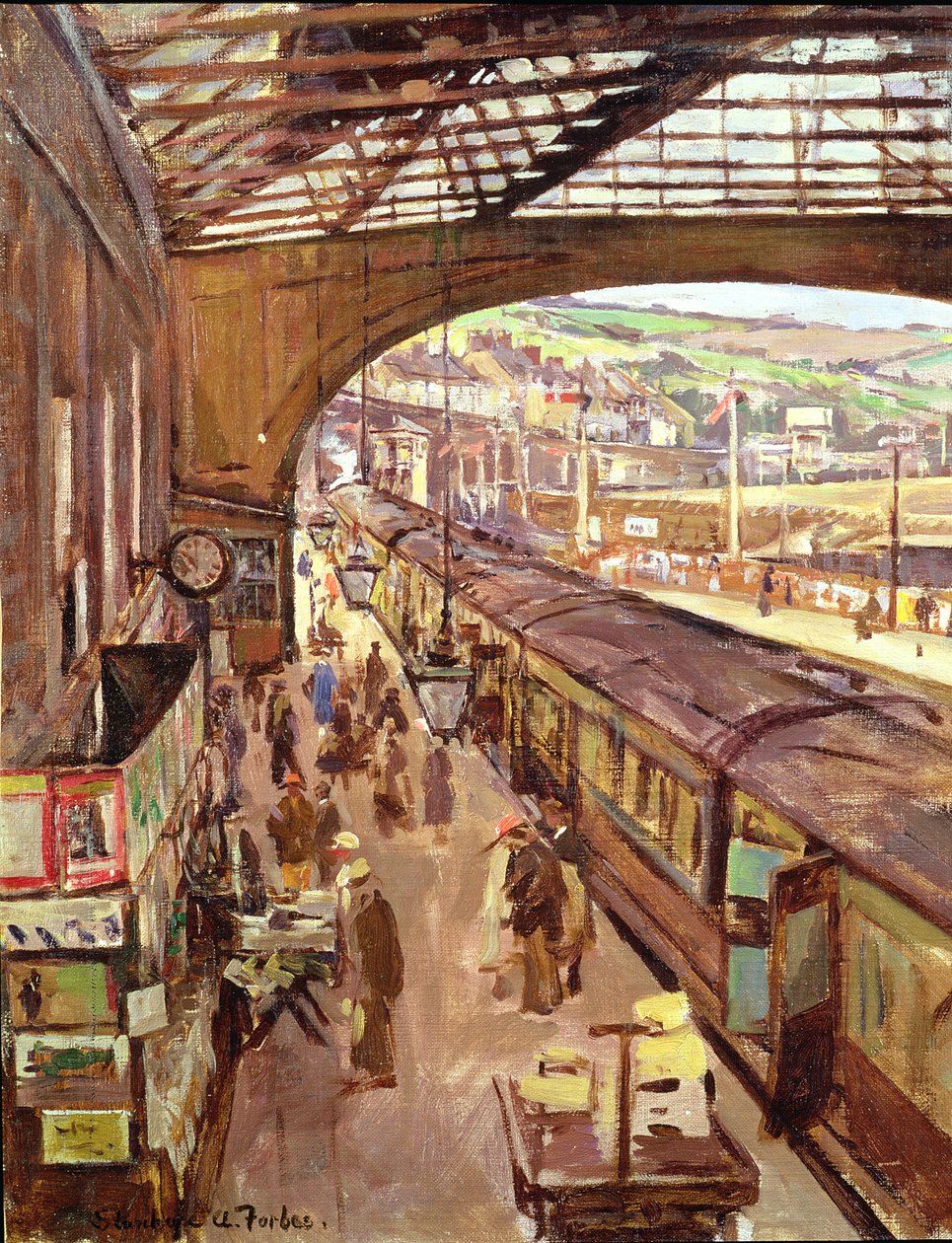 Penzance: pályaudvar alkotó: Stanhope Alexander Forbes