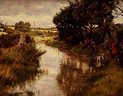 A kék folyó alkotó: Stanhope Alexander Forbes