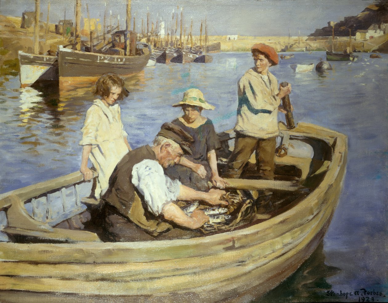 A horgásztúra alkotó: Stanhope Alexander Forbes