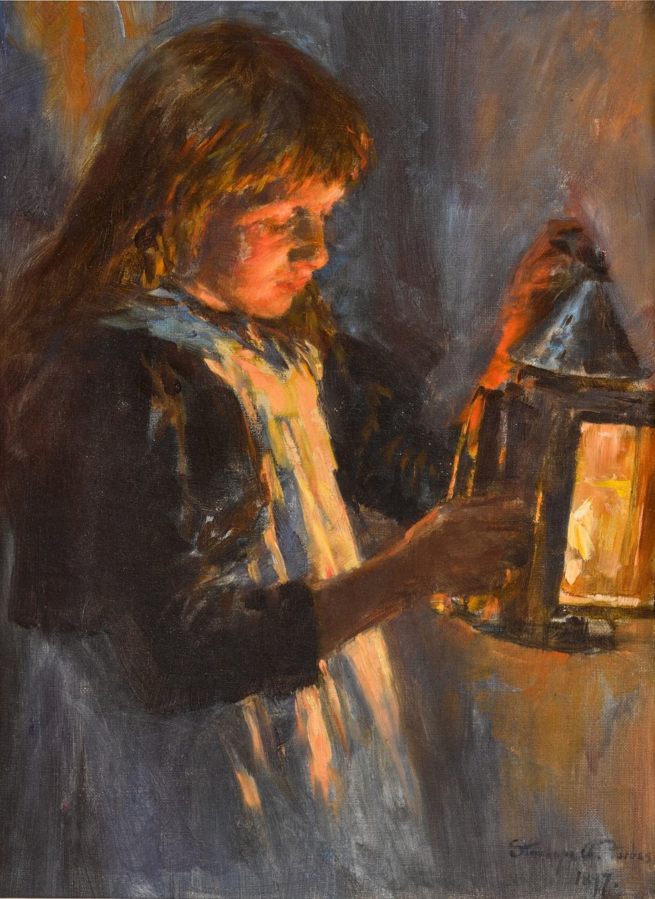 A lámpás alkotó: Stanhope Forbes
