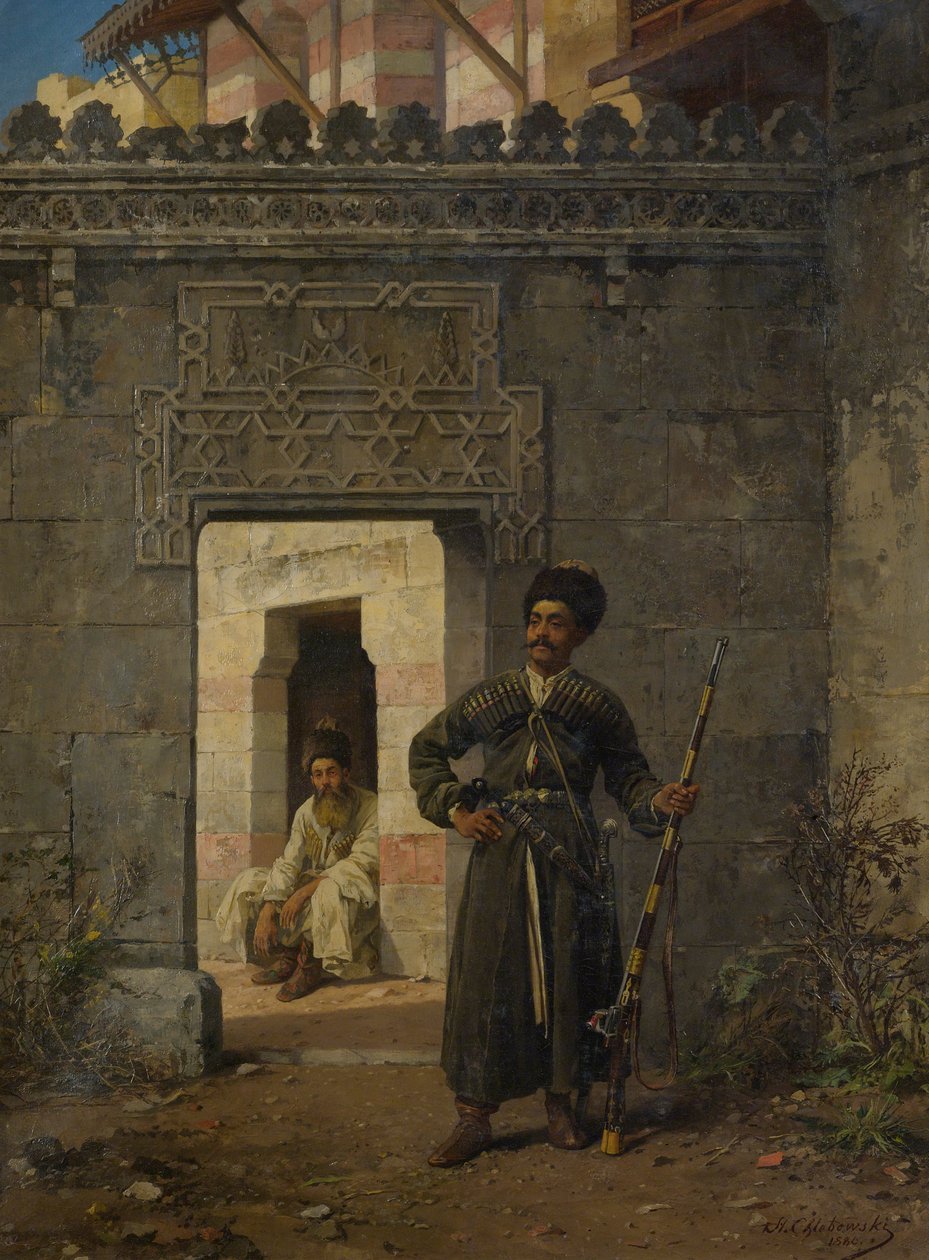 A cserkesz őrök alkotó: Stanislaus von Chlebowski