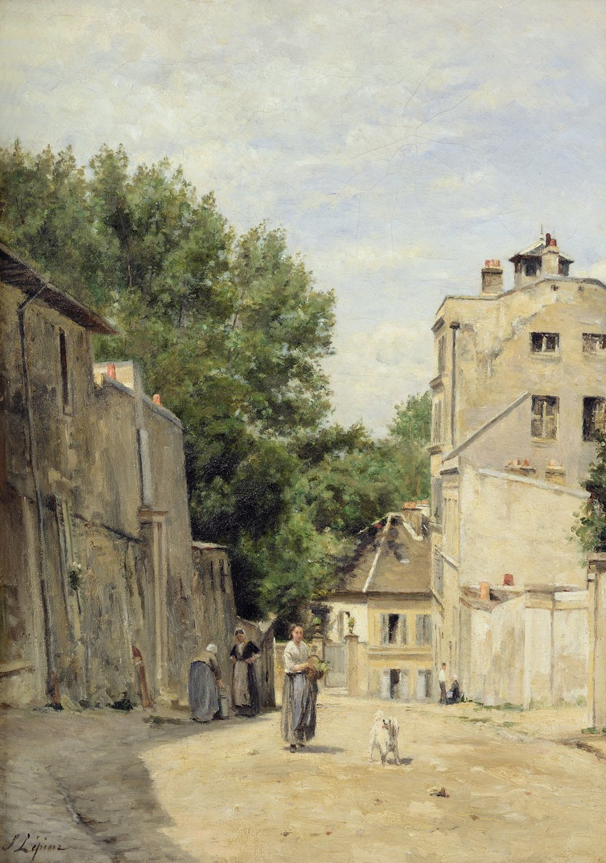 Saint-Vincent Street, Montmartre alkotó: Stanislas Victor Edouard Lepine