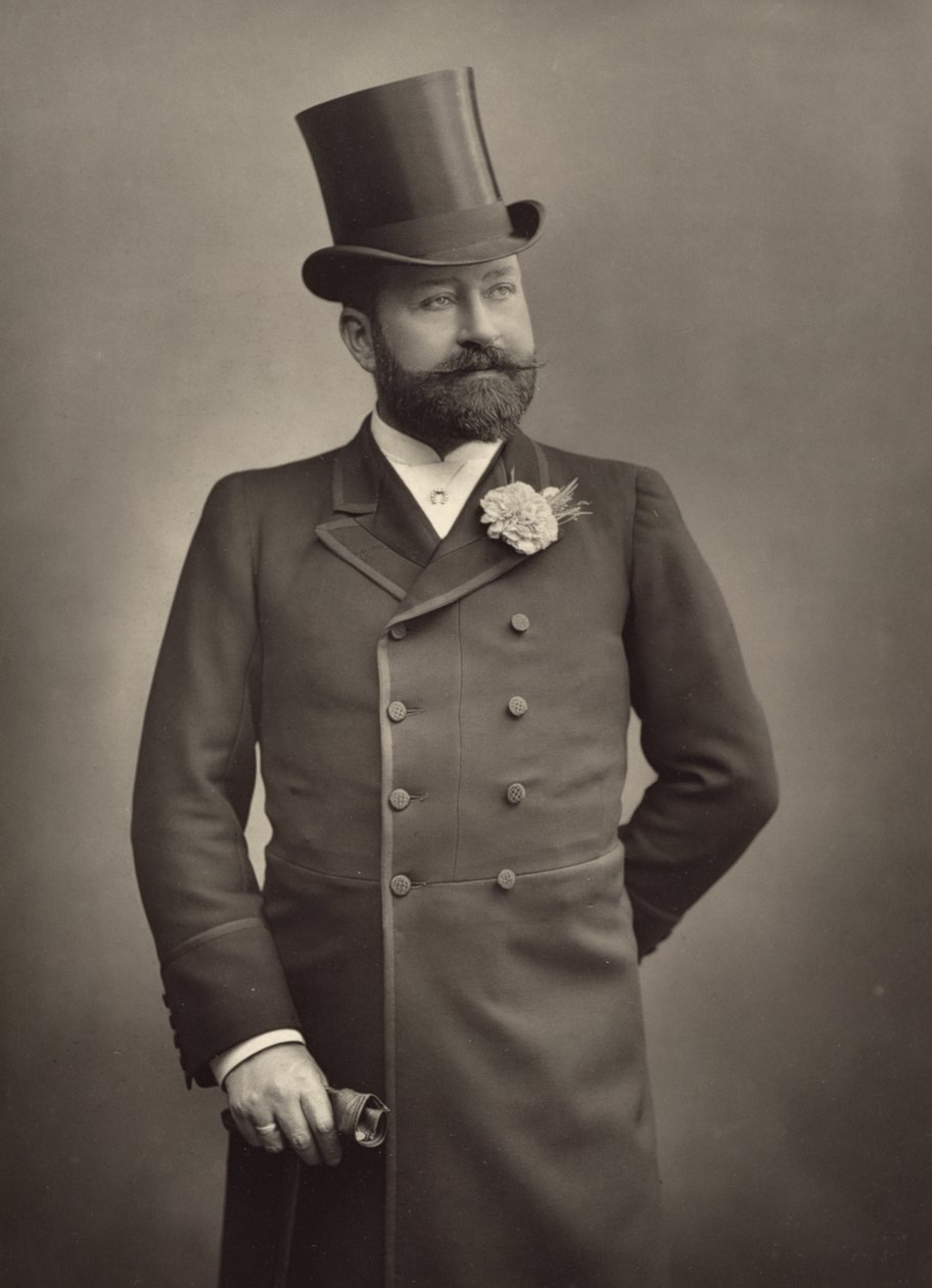 George Robert Sims (1847-1922), újságíró és drámaíró, portréfotó alkotó: Stanislaus Walery