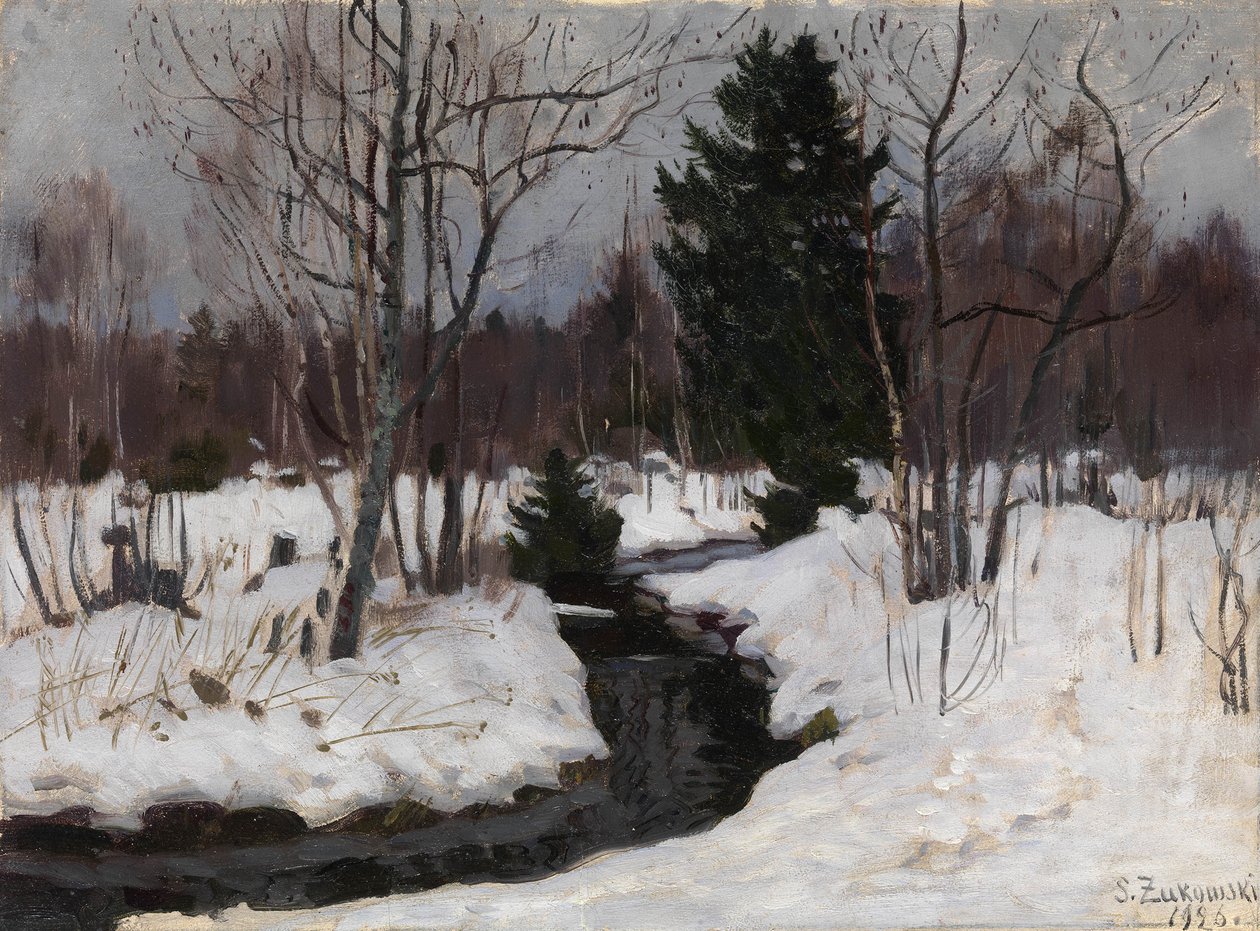 Kora tavasz, 1926 alkotó: Stanislav Julianovic Zukovskij
