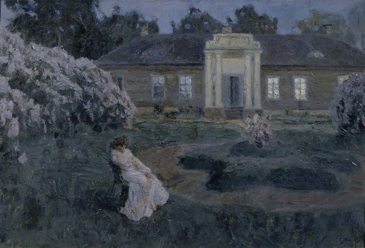 Fehér éjszaka, 1903 alkotó: Stanislav Julianovic Zukovskij