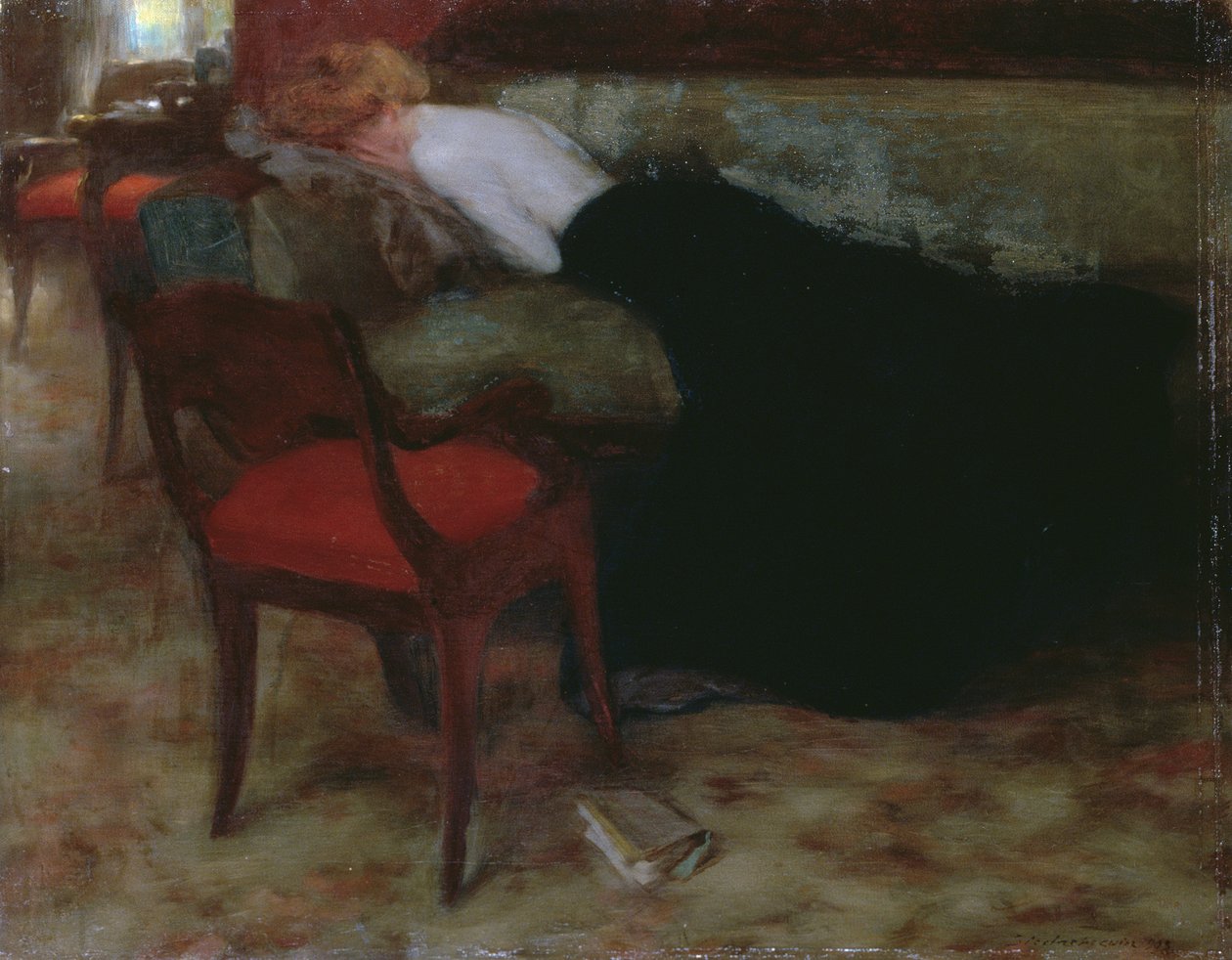 Kétségbeesés, 1903 alkotó: Stanislaw Bohusz Siestrzencewicz