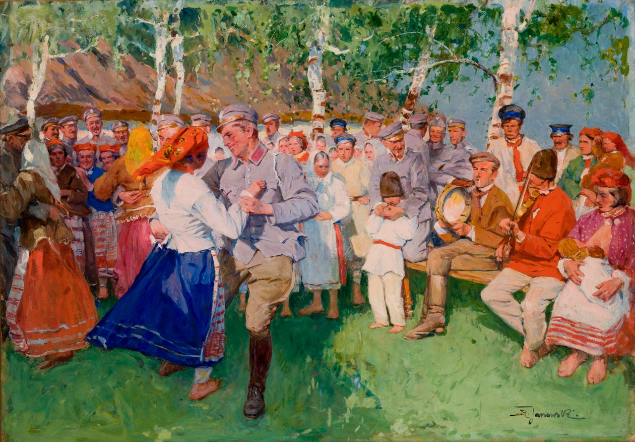 Uhlánok, ulánok, a fiúk szép kép... alkotó: Stanislaw Janowski