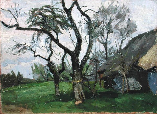 Wola Radziszowska tája alkotó: Stanislaw Kamochi