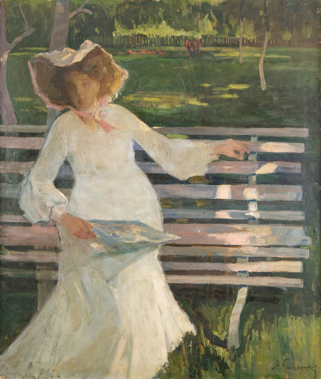 Padon, 1905 körül (olaj, vászon) alkotó: Stanislaw Kuczborski