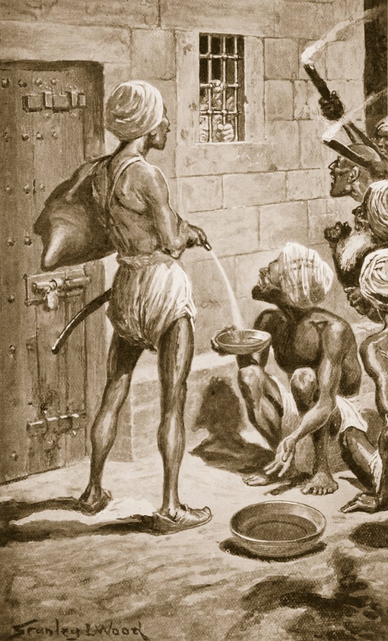 The Black Hole, Old Fort William, 1756. június 18., illusztráció a 
