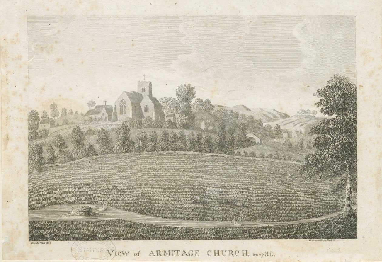 Armitage templom: metszet, nd [1762-1802] (nyomtatás) alkotó: Stebbing Shaw