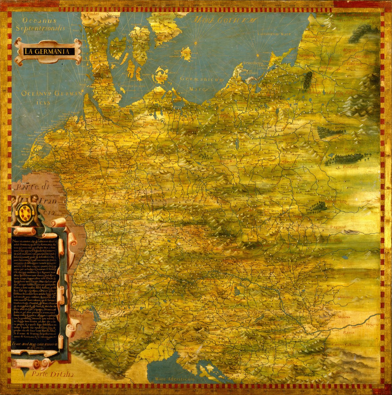 Közép-Észak-Európa- Belgium, Hollandia, Dánia, Németország, Lengyelország, Svájc, Ausztria és ... alkotó: Stefano Bonsignori