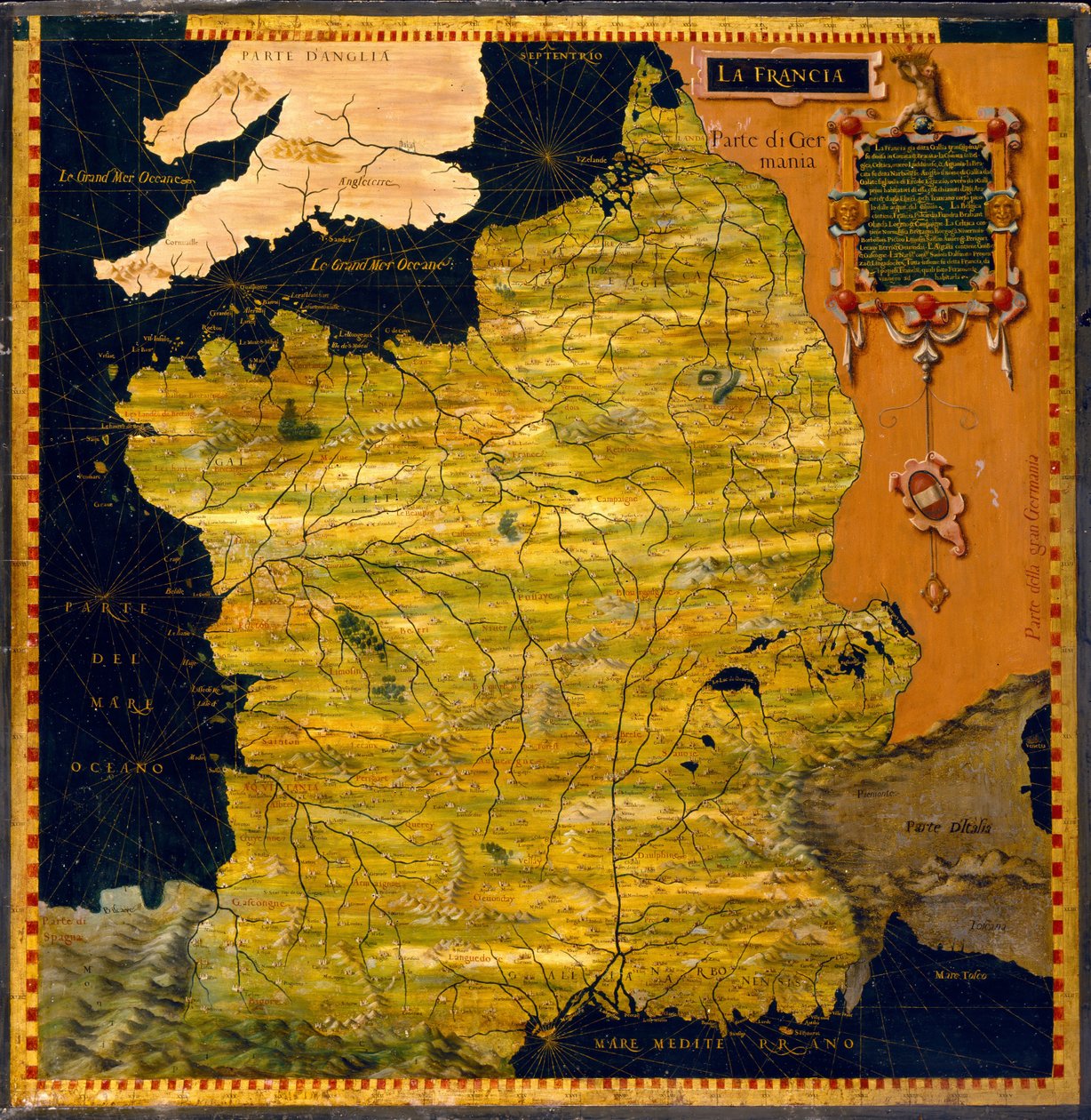 Franciaország alkotó: Stefano Bonsignori 1589