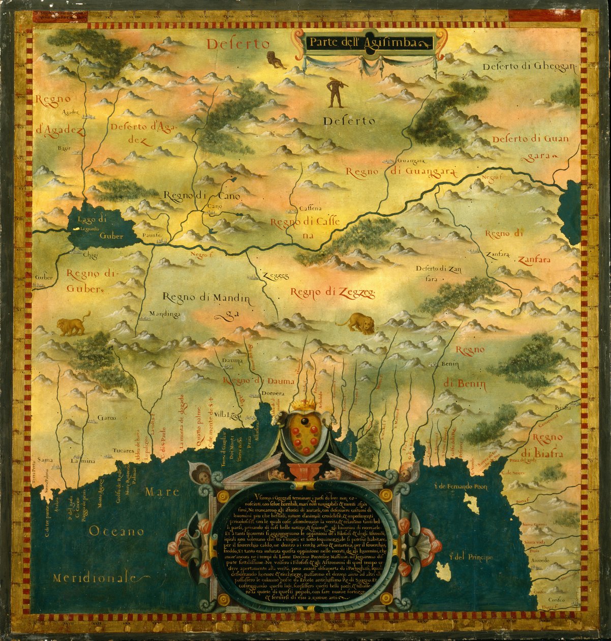 Nigéria, Nigéria és Kamerun alkotó: Stefano Bonsignori 1589