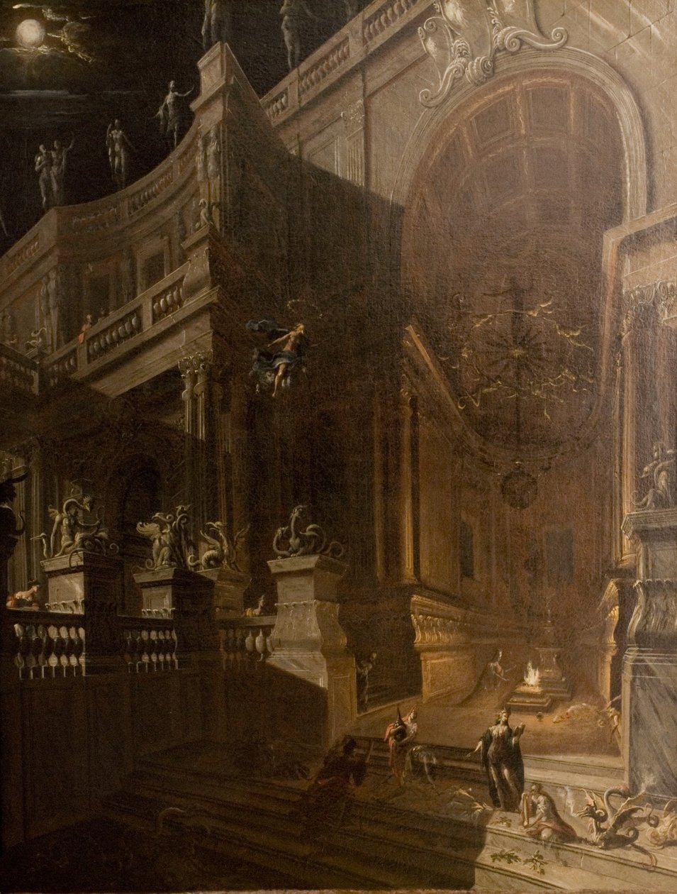 Építészeti fantázia figurákkal alkotó: Stefano Orlandi