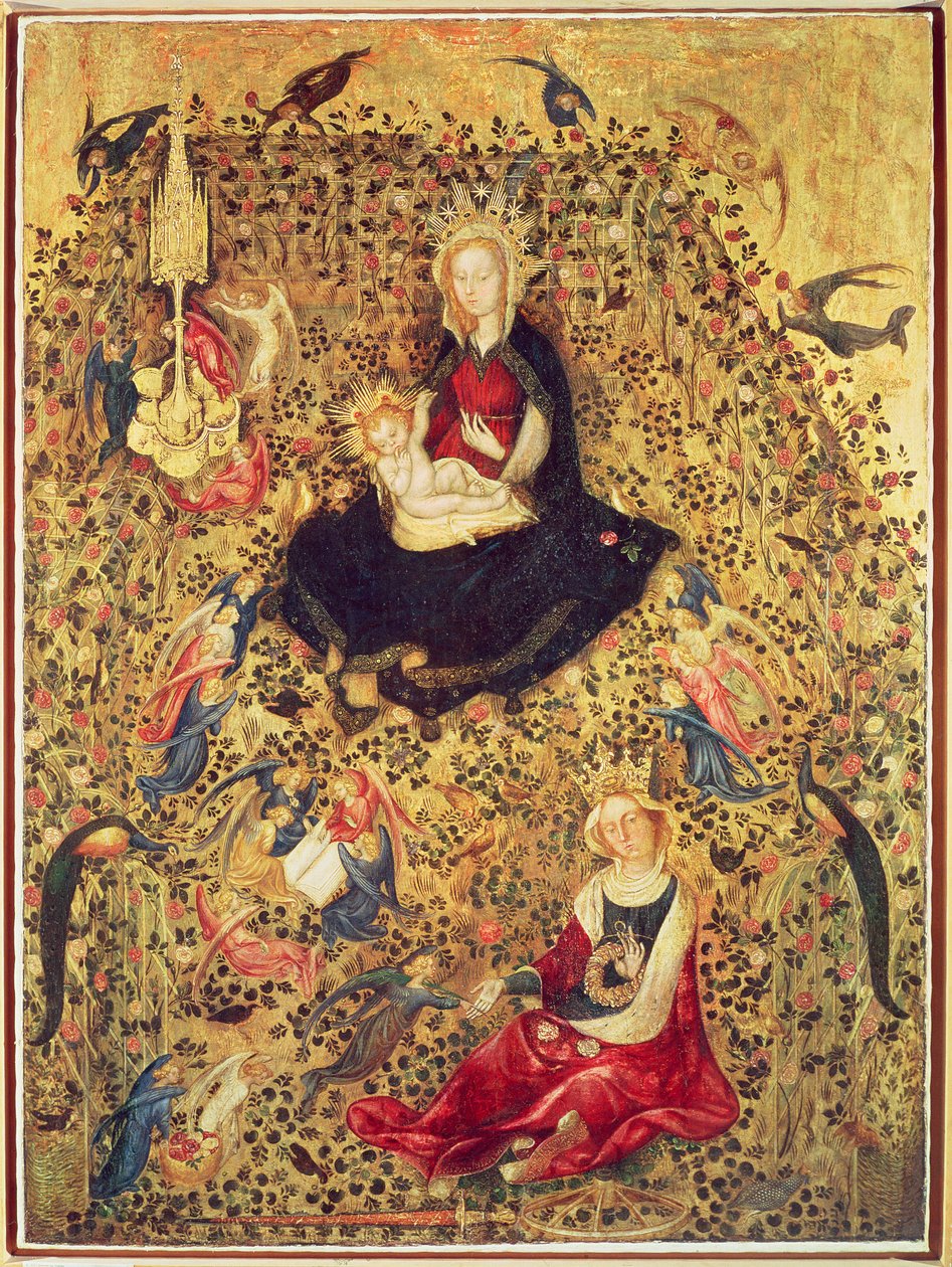 Madonna rózsabokorral alkotó: Stefano di Giovanni da Verona