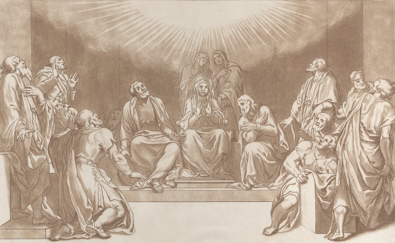 A Szentlélek leszármazása, 1760-90. alkotó: Stefano Mulinari
