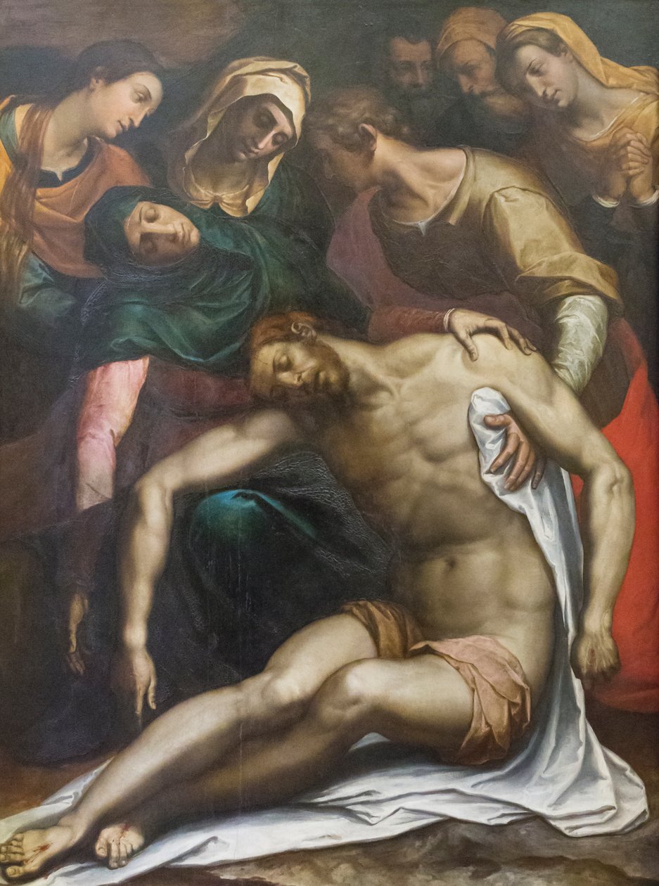 Krisztus letétele alkotó: Stefano Pieri