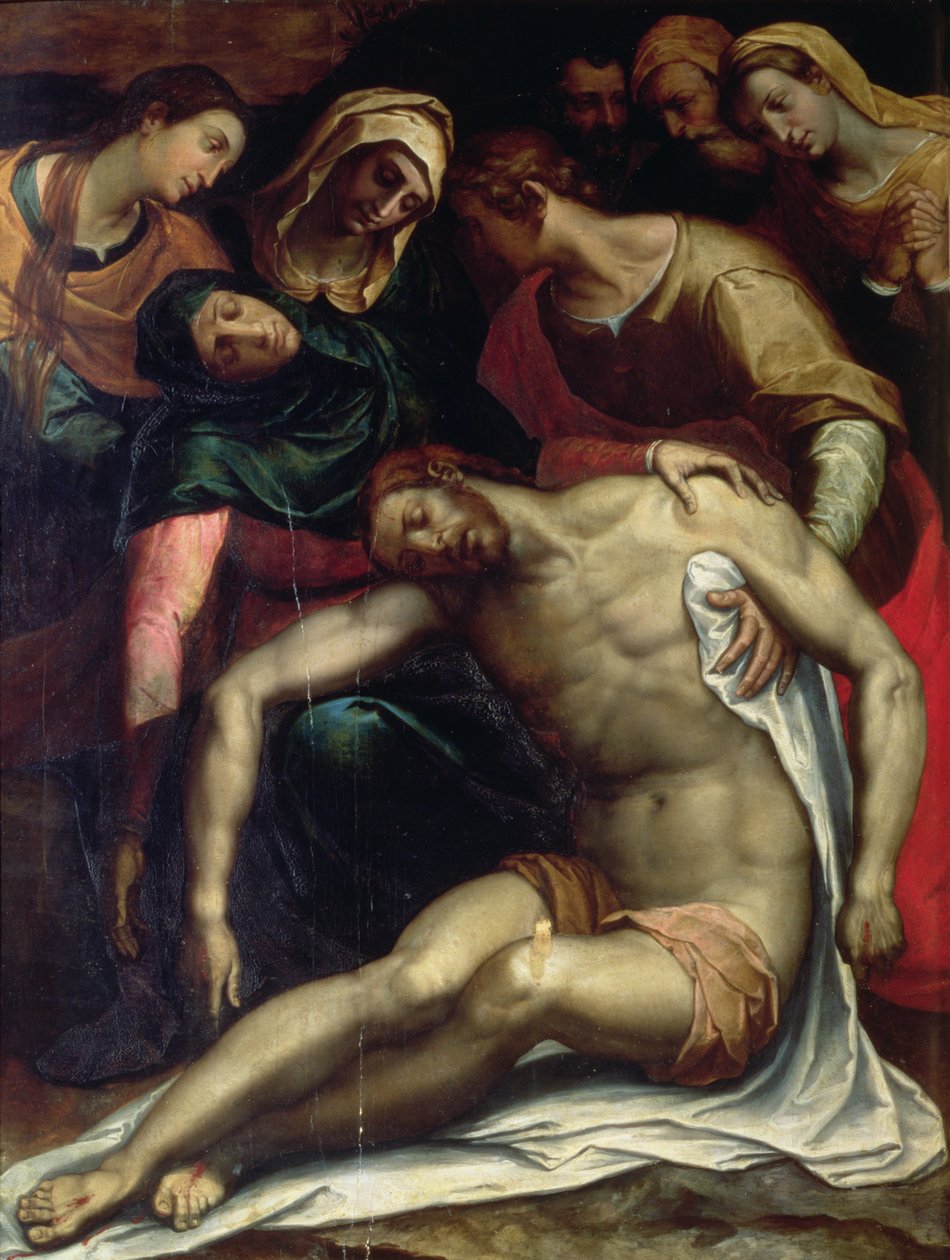 Krisztus letétele alkotó: Stefano Pieri