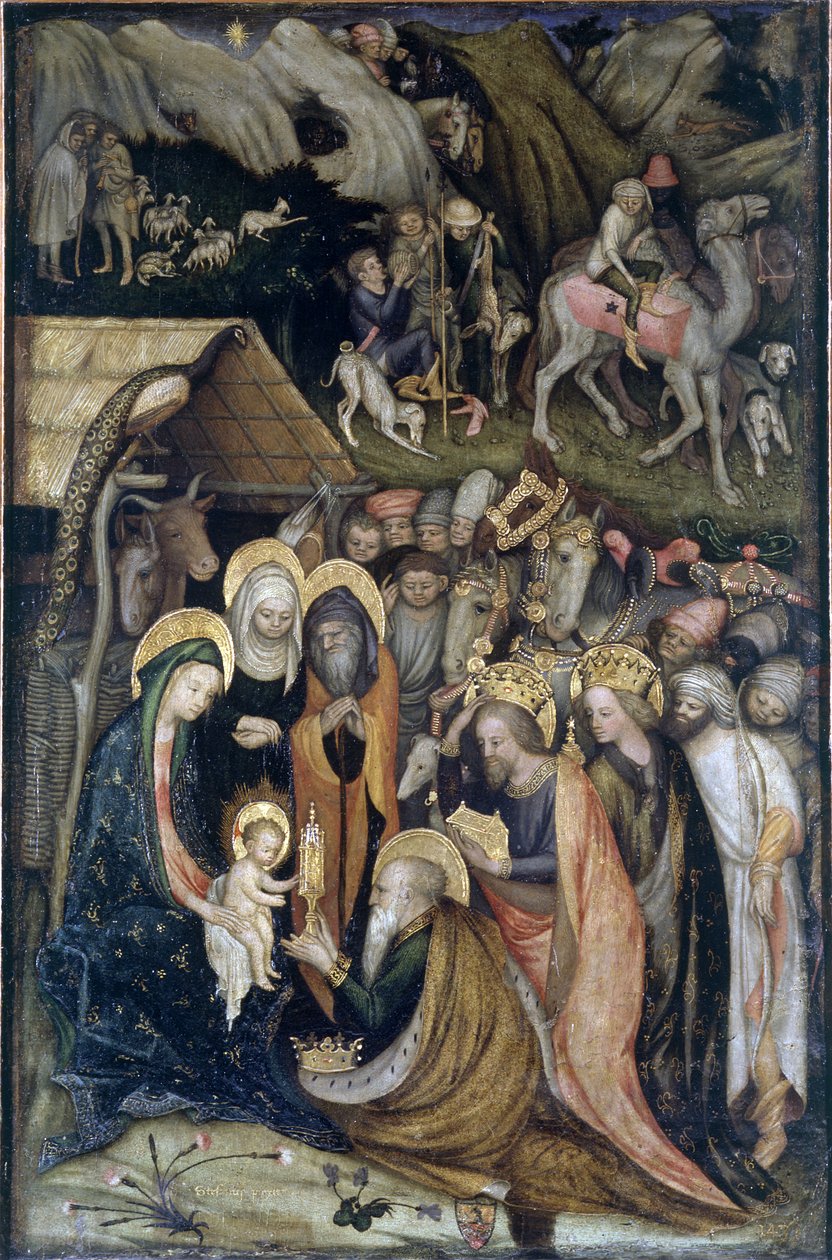 A mágusok imádása alkotó: Stefano da Verona