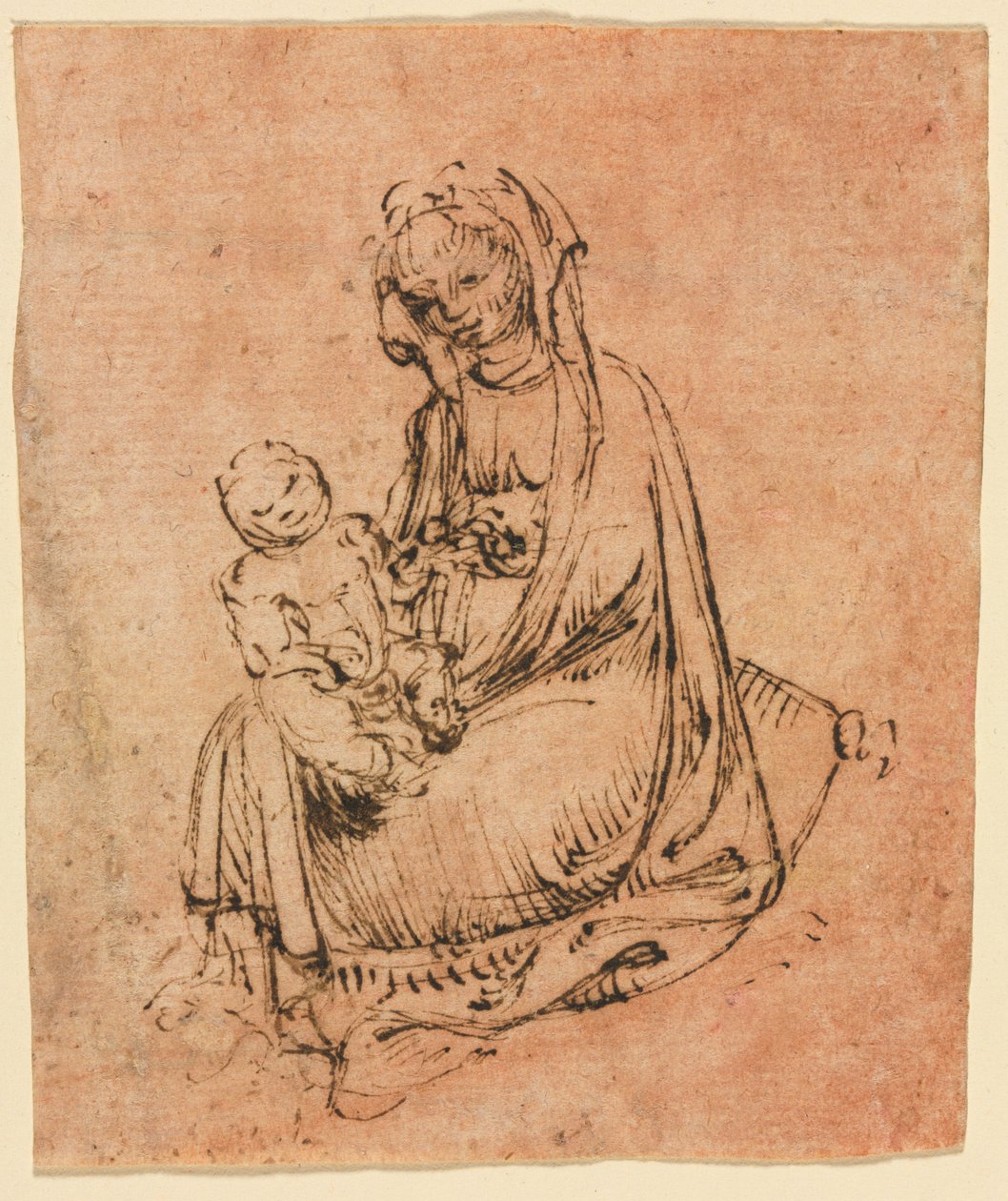Madonna és gyermeke, c. 144050. alkotó: Stefano da Zevio