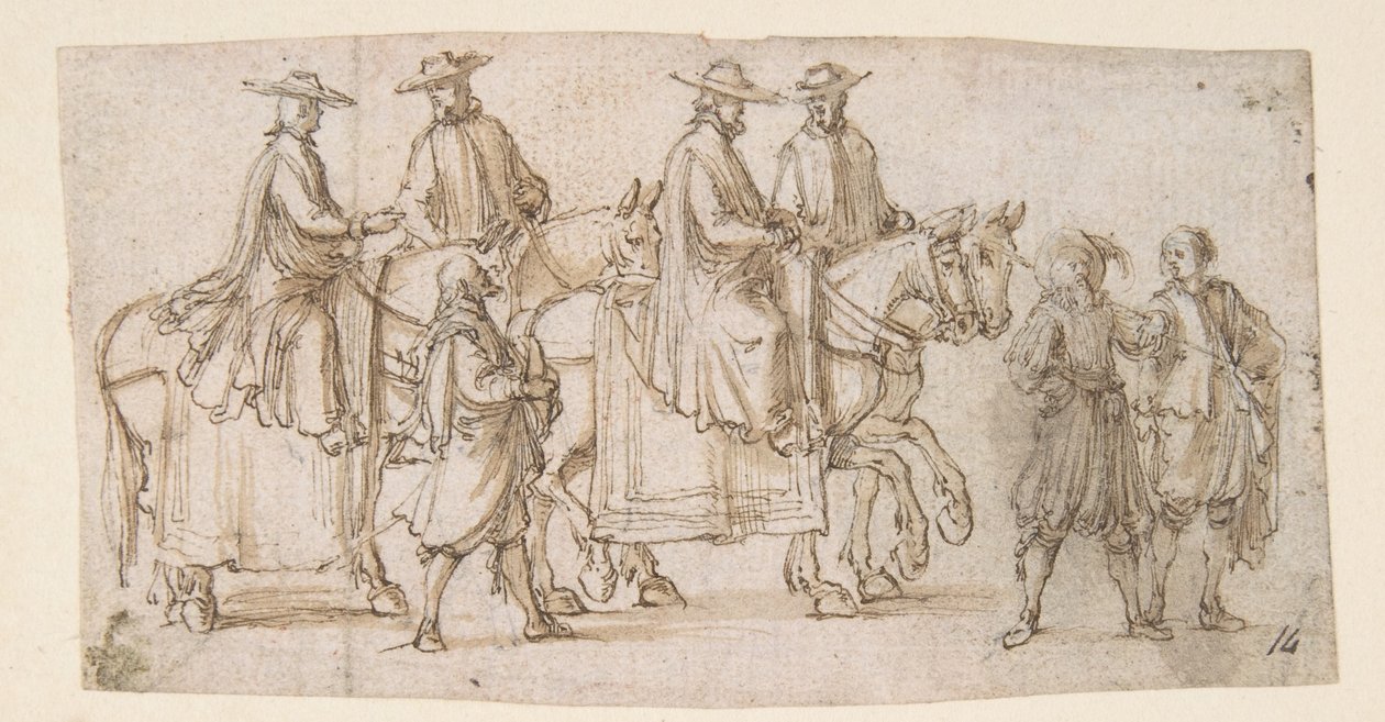 Felvonulás alkotó: Stefano della Bella