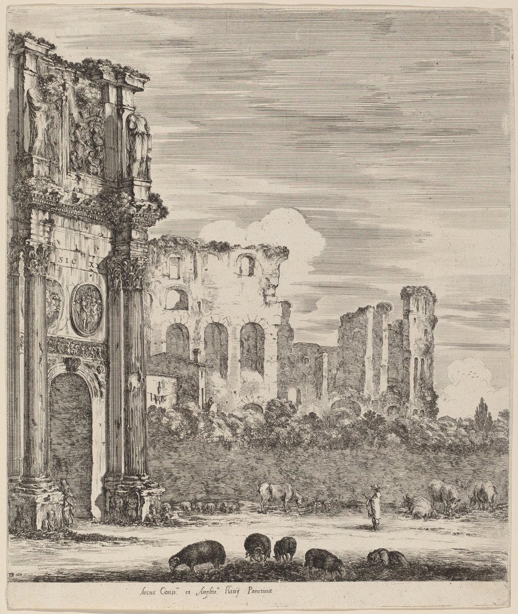 Konstantin diadalíve, 1656. alkotó: Stefano della Bella
