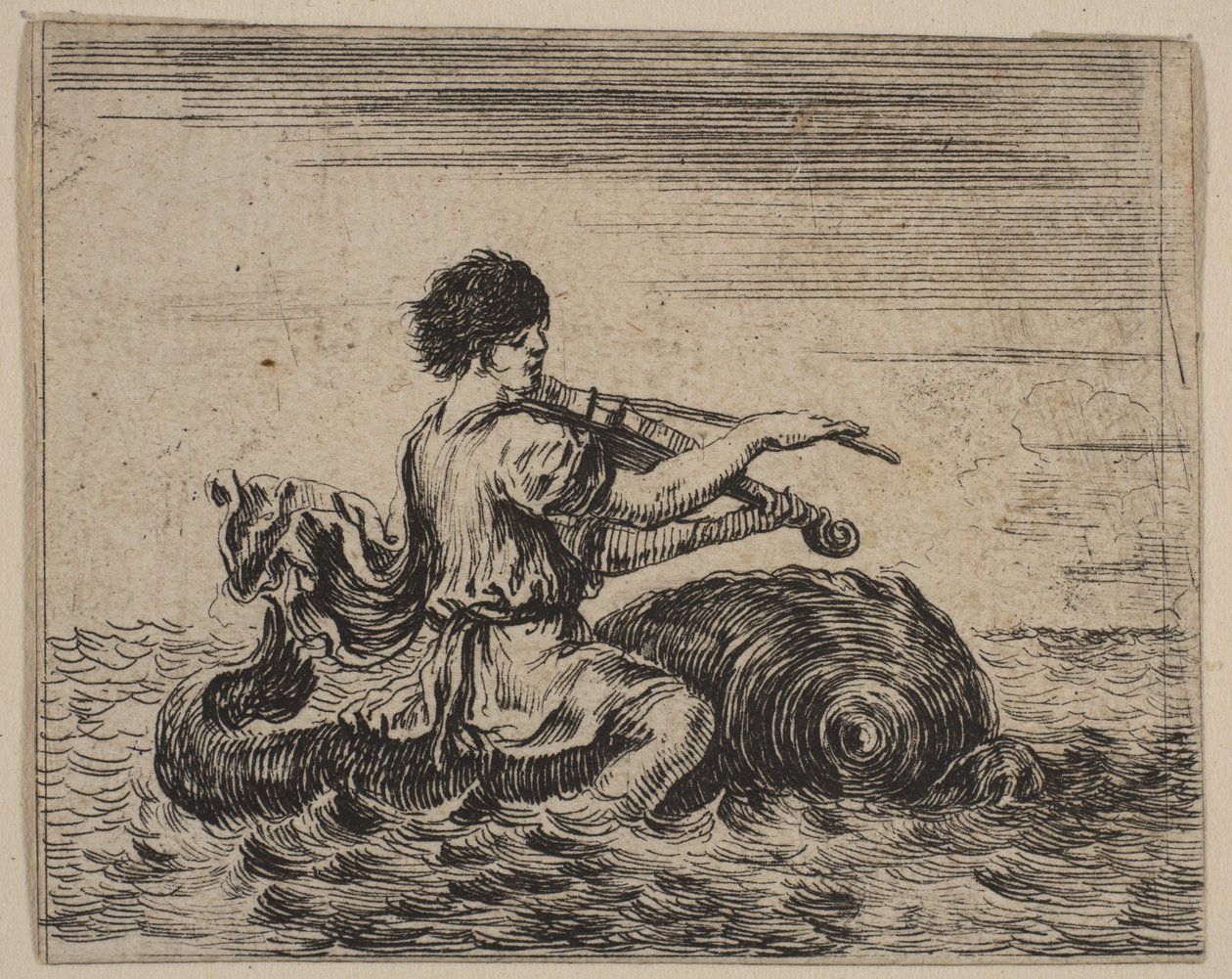 Arion, a Game of Mythology Game of Mythology, 1644-ből. alkotó: Stefano della Bella