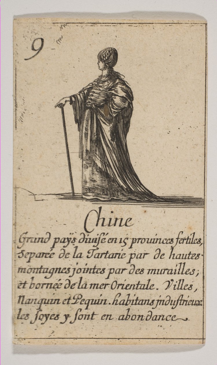 Chine, 1644. alkotó: Stefano della Bella