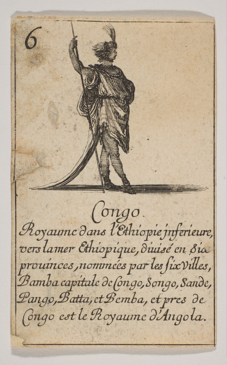 Kongó, 1644. alkotó: Stefano della Bella