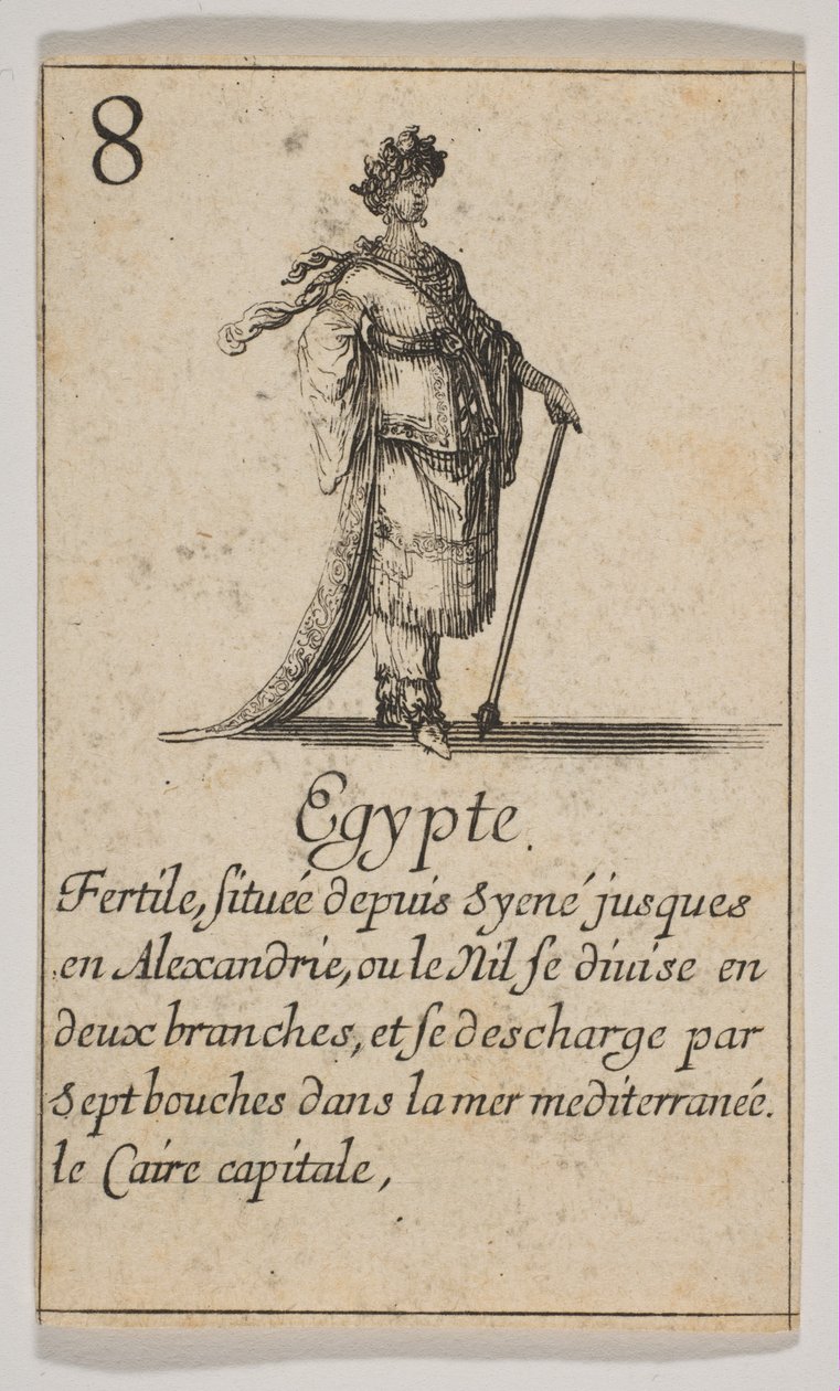 Egyiptom, 1644. alkotó: Stefano della Bella