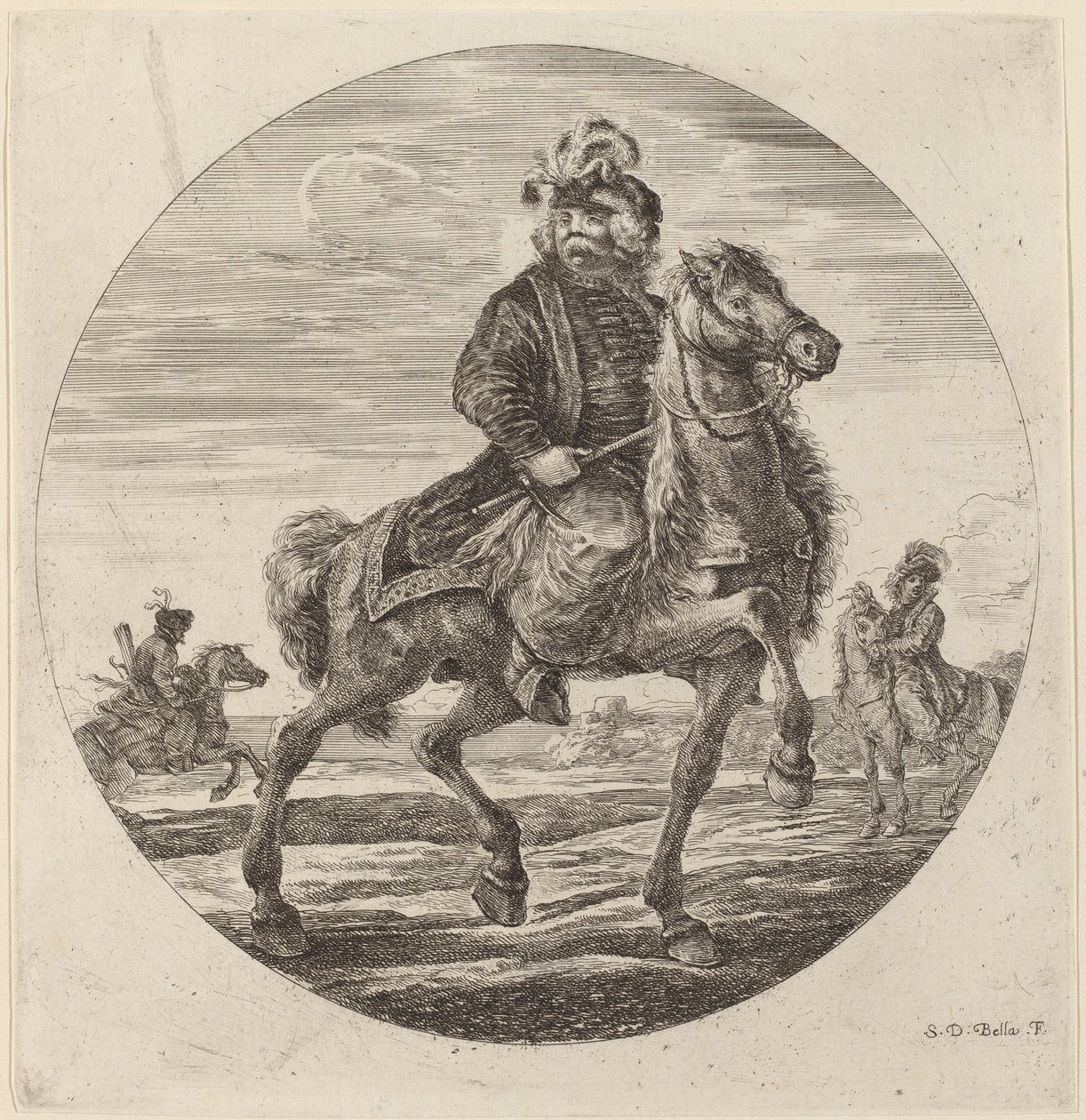 magyar lovas alkotó: Stefano della Bella