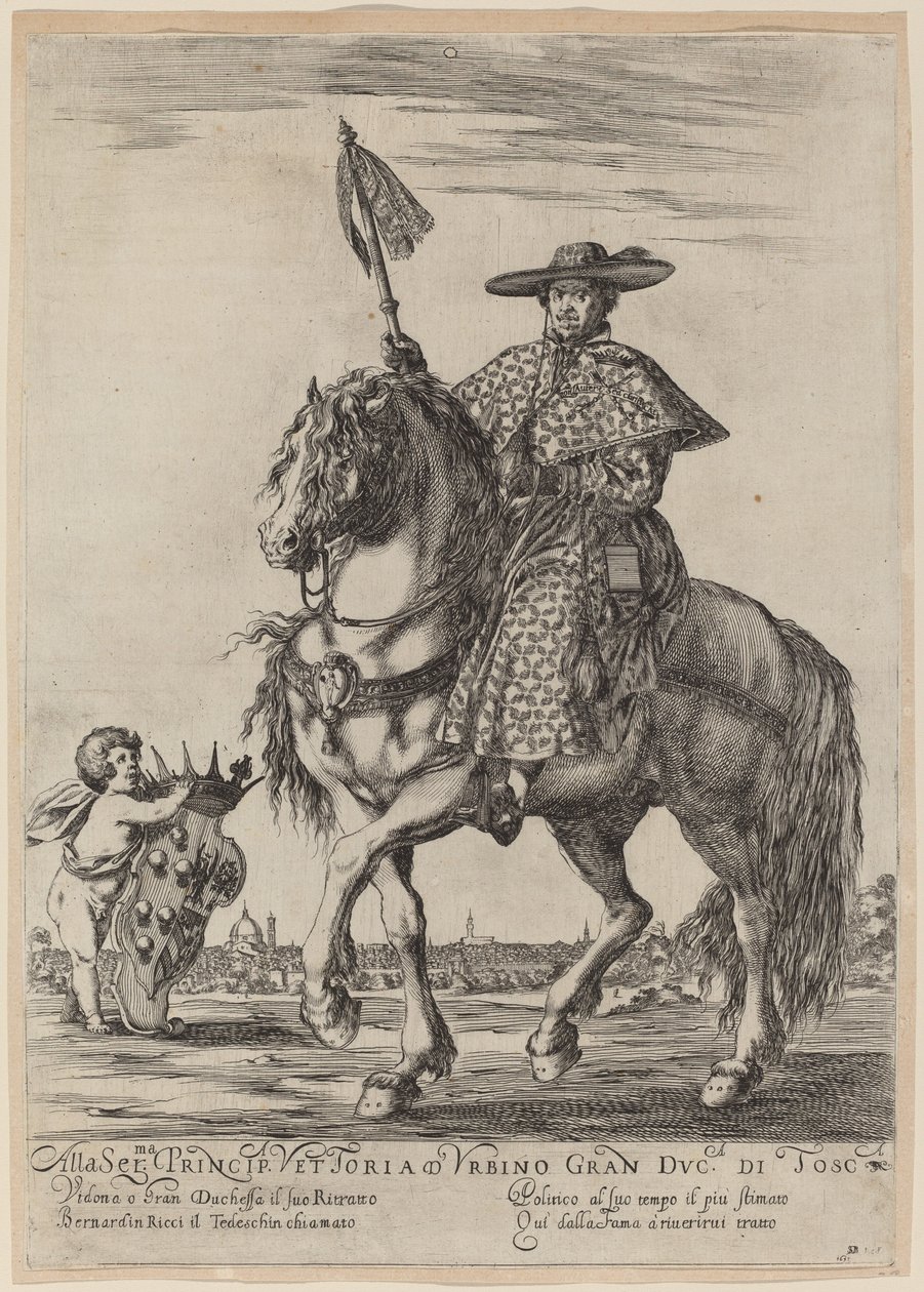 A Tedeschino, 1637. alkotó: Stefano della Bella