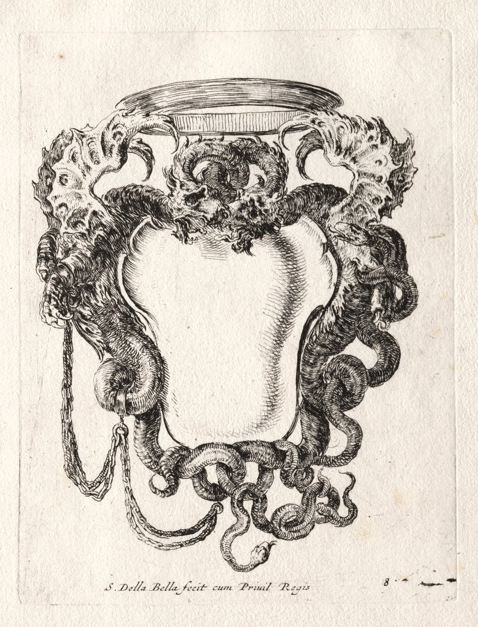 Új modell Cartouche-hoz alkotó: Stefano della Bella