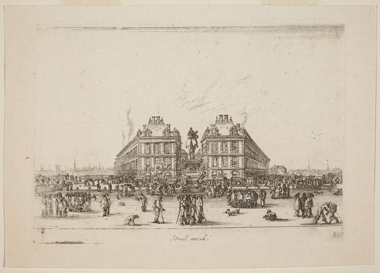 Place Dauphine alkotó: Stefano della Bella